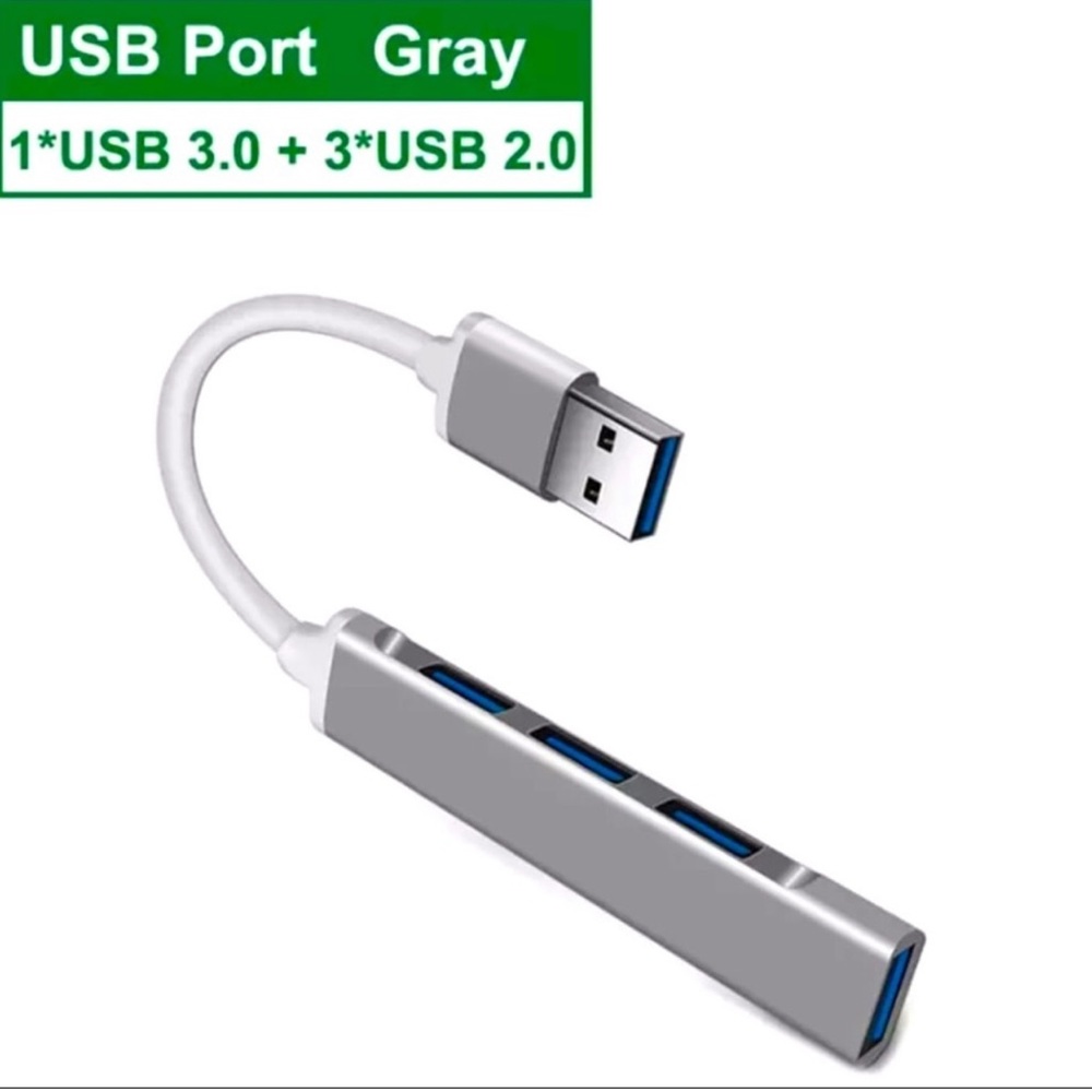 New Multi-Function USB Port HUB Type-C Splitter Electronics Work Smarthome